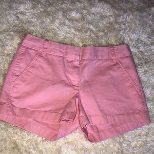 JCREW Pink Chino short in size 2